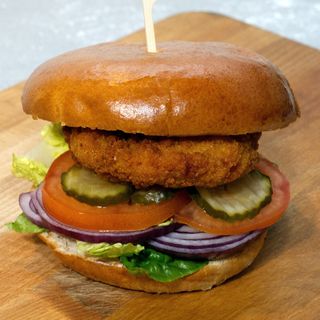 Burger z Kurczakiem 