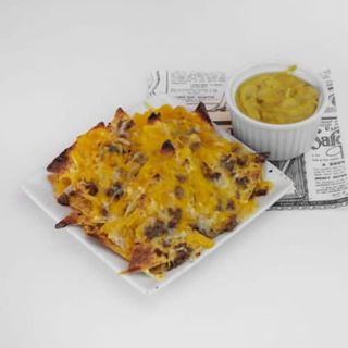 Nachos Queso, Carne Y Guacamole