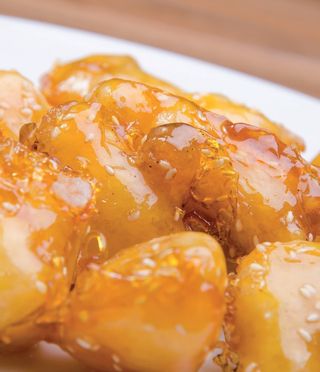 Mix de fructe in caramel