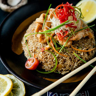  RIZ AUX LÉGUMES ET POULET  