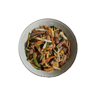 Ternera chop suey 