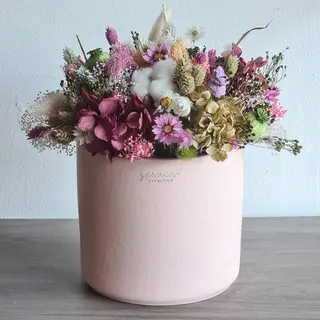 Box Cerâmica Flores Preservadas