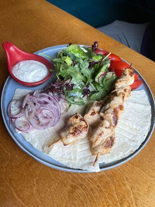 Шашлычки из куриного филе 