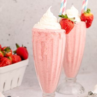 Strawberry milkshake