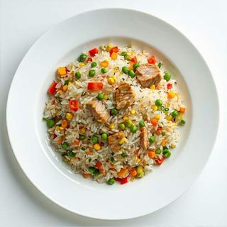 Arroz Pegajoso Siomai