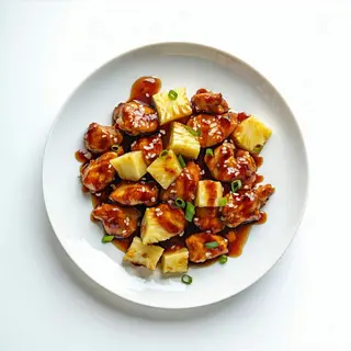 80 Pollo all ananas