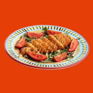 Tagliata di pollo panato