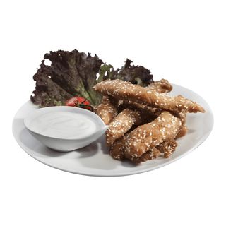 Пилешки хапки - сусам (300г)