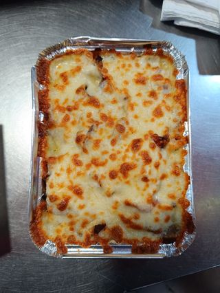 Plato kapsalon al horno