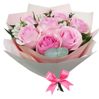Ramo 7 Rosas Rosadas