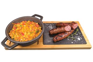 Наденица Бутифара Каталана с печен боб (500 гр.)