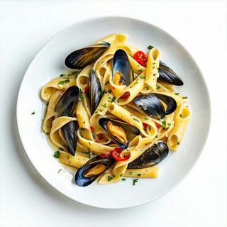 Pasta con le cozze
