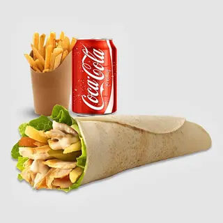 Menu Falafel em Dürüm
