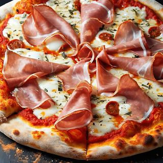 Pizza prosciutto cotto