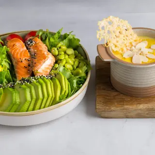 Losos Salata & Potaž Kukuruz