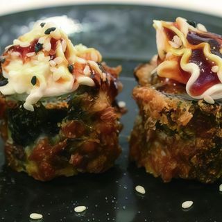 136. Maguro fritto 6 pezzi