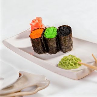 Тобико васаби акай тобико (зеленый) (1 шт.)