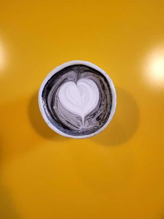 Charcoal latte - 200 ml