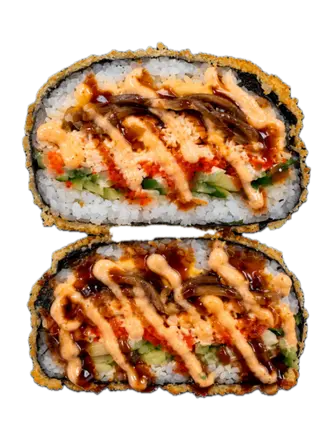 Burger sushi z surimi