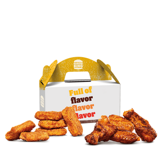Chicken Snackbox (6 nuggets + 4 wings)