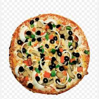 Pizza vegetables