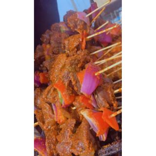 Gizzard And Fried Rice Or With Jollof Rice