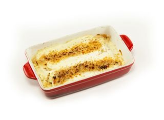 Clătite cu brânză și stafide la cuptor