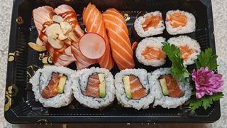 Salmon Snack Box