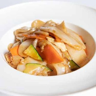 65 Gnocchi di riso con gamberi