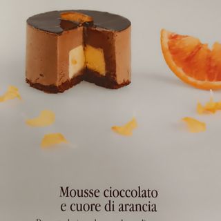 Mousse cioccolato e arancia