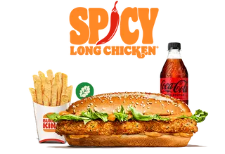 Menú Long Chicken® Spicy Vegetal