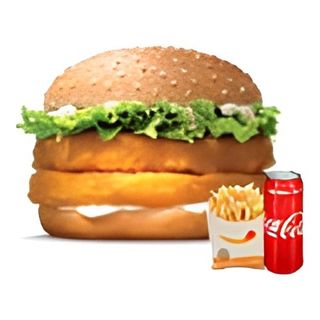 ორმაგი კინგ ჩიქენის მენიუ