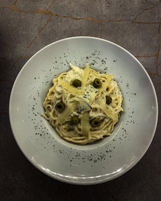 Spaghetti quattro formaggi