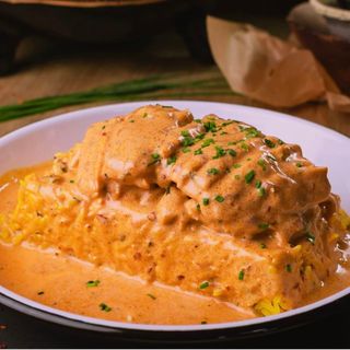 Tiras de Pollo Con Arroz