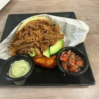 arepa peluda