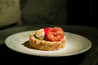 Олів'є з креветкою