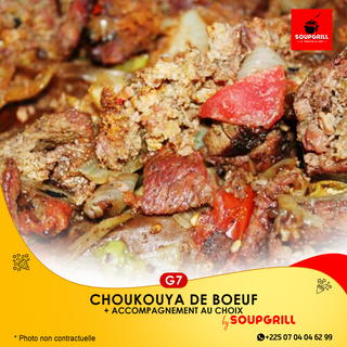 Choukouya De Bœuf + Garniture