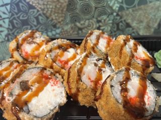 Tempura Węgorz Krewetka