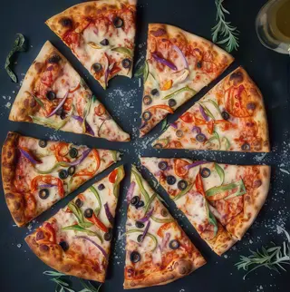 Pizza Campagnola (34 Cm.)
