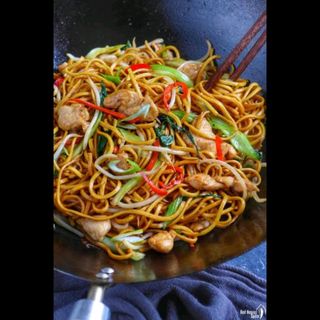 Chicken Fried Rice Noodles