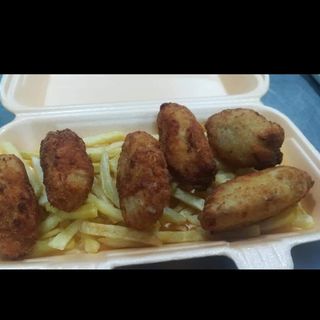 Croquetas 5 unid JAMÓN y patatas