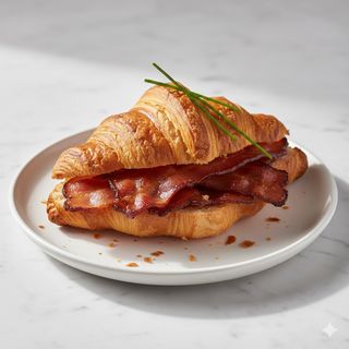 Croissant de bacon
