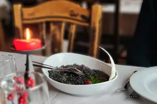 Crni rižoto