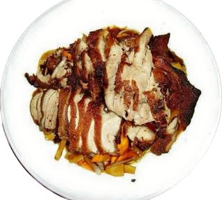 52.Rata crocanta cu bambus si ciuperci