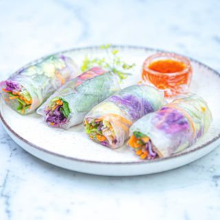 ROULEAUX DE PRINTEMPS 4P Crevettes