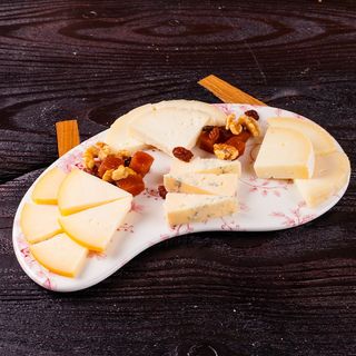 Tabla de quesos regionales.