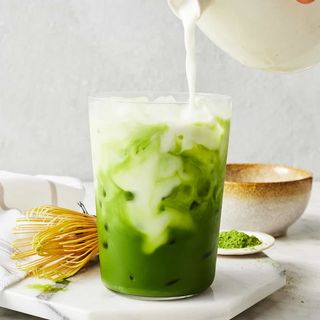 Iced latte matcha