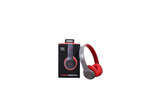 Bluetooth ყურსასმენი წითელი