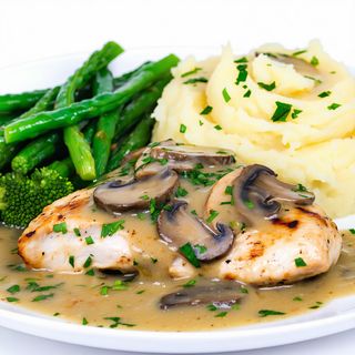Blanc De Poulet Sauce Champignon