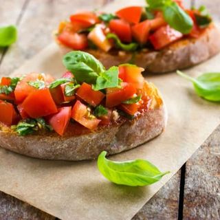 a bruschetta
